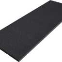 Amylove 1 Pack Polyurethane Foam 1" x 24" x 72" High Density Cushion Upholstery Foam Sheet for Seat Replacement DIY Projects Chairs Headboards Sofas Home (Black)