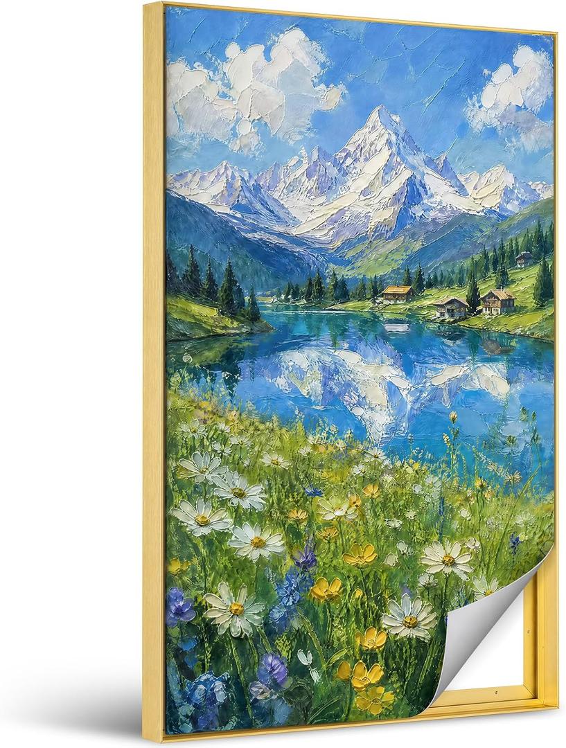 30x40 Aluminum Floater Frame for Canvas Paintings