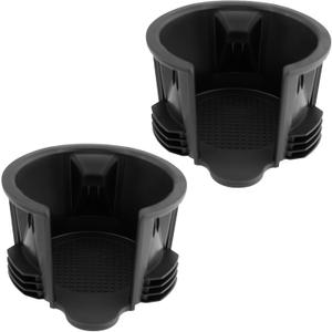 2PCS Central Console Cup Holder Insert LR021330 LR087454 Fit for Land Rover Range Rover for Land Range Rover Sport LR2 LR3 LR4