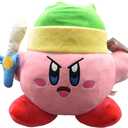 Kirby 12 Sword Mega Plush (Link) Officially Licensed, Jumbo Soft Pillow Plush for Kids & Collectors