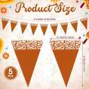 5 Pcs 44 ft Mexican Party Banner Decorations Papel Picado Dia De Los Muertos Cinco De Mayo Decor Muertos Hanging Garlands Mexican Birthday Wedding Party Decoration