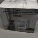 Automatic Microchip RFID Cat Feeder, 16-Cup, White
