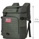 Cooler Backpack, 30 Can Backpack Cooler 4-Sided Cold Retention Technology, Lightweight & Hands-Free for Beach, Camping
