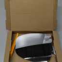 Compatible with Mazda CX5 Driver Side Mirror, 2013 2014, Mazda CX-5 - Left Side Mirrors Replacement Glass with Backing Plate, Power Heated