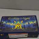 Homemory Flameless Christmas Nativity Scene Candles, Battery Operated LED Pillar Religion Candles, Nativity Sets Indoor Outdoor Decor for Xmas Holiday Home Decor, Remote Timer, Christmas Decor, 5 Pack