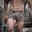 Combat Iron Ranger Panties for Men | Mens Military Silkies Running Shorts | 2.5 Inseam (M)