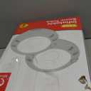 QPAU Snow Tube with Premium Canvas Cover 2 Pack for Kids and Adults, 48'' Inflatable Heavy Duty Snow Tube Made by Thickened Bottom, Sled Winter Outdoor Fun Toys for Children Boys Girls (Blue & Blue)