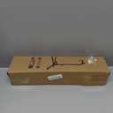 Amazon Basics Height Adjustable Foldable Guitar Stand with Secure Support for Acoustic, Electric, Bass and Banjos, Sturdy, Black