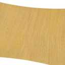 Sun Shade Sail for Patio Rectangle 185 GSM Heavy Duty UV Block Canopy Permeable Cover Outdoor Garden Deck Backyard Commercial Grade 95%-98% UV Protection Easy Installation(Sand), 3.05x6.1m