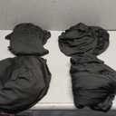 4 Pack Spandex Stretch Table Cover - 32x43 Inch Square Corners, Fitted High Top Tablecloth for Cocktail, Bar, Weddings, Banquet, Outdoor Party (Black)