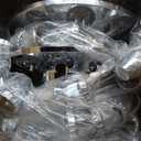 33mm Axle Cover Chrome Dome Combo Kit Thread-On Lug Nut Covers with 2 Front and 4 Rear Axle Wheel Covers Removable Hub Caps for Semi Truck (Installation Tool Included)