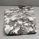 Baggy Denim Cargo Pants for Men with Pockets Mid Weight Wide Leg Hip Hop Skater Jeans Streetwear (Large, E20 Camo)