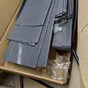 SONGMICS 10-Tier Shoe Rack, Shoe Storage Cabinet with Dustproof Cover, Free-Standing Shoe Storage Organizer for Closet, Entryway, Hold 40-50 Pairs of Shoes, for Sneakers, High Heels, Gray URXJ36G (Grey)