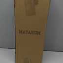 MATAHUM 17" 13" Lanterns Decorative Indoor Outdoor, Set of 2 Modern Farmhouse Metal Black Lantern with Candles, Boho Rustic Decor Decorative Lanterns for Mantle, Fireplace, Patio, Porch, Home Decor