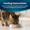Blue Buffalo Tastefuls Flaked Wet Cat Food, Made with Natural Ingredients, Fish and Shrimp Entrée in Gravy, 5.5-oz Cans (24 Count) (EXP 10/20/28)