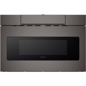 Sharp SMD2470AH 24" Microwave Drawer with 1.2 cu. ft. Capacity in Black Stainless Steel
