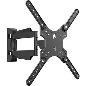 Suptek Adjustable TV Wall Mount Swivel and Tilt TV Arm Bracket for Most 32-55 inch LED, LCD Monitor and Plasma TVs up to 70lbs VESA up to 400x400mm (MAFD-L400)