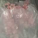 33.5in 6pcs Fake Flowers Delphinium Artificial Flowers Silk Flowers Larkspur Artificial Flowers Long Stem Flowers for Tall Vase Home Wedding Party Decor (Pink)