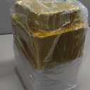 9"x 6.5" Sturdy Aluminum Foil Pans with Lids (50 Packs), 2X Thicker Heavy Duty for Oven Stove Grill Microwavable Cooking, Baking, Reusable Dishwasherable Disposable Foil Pan, 47oz