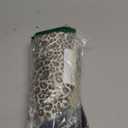 YFONG Double-Layered 100% Pure Mulberry Silk Bonnet for Long Hair, 22 Momme Hair Bonnet for Sleeping with Elastic Tie Band, Real Silk Sleep Cap for Women Long Curly, Leopard