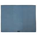 Frigidaire Grant Polyester Dish Drying Mat,Kitchen Counter, Machine Washable,Polyurethane Interior, 18in W x 24in L-Denim