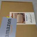 Small Vintage Vanity Makeup Desk Mirror, Antique Traditional Arch Table Mirror in Gold, Decorative Wood Carved Mirror for Living Room Bedroom Tabletop 11.8" x 9.6", Antique Gold