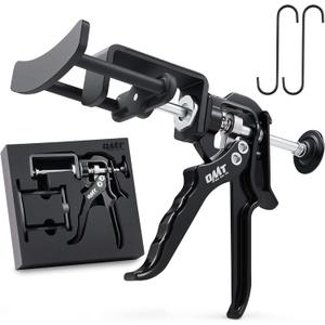 Orion Motor Tech Dual Piston Brake Caliper Compressor, Heavy Duty Brake Piston Compressor Tool for Brake Pad Replacement, Disc Brake Caliper Tool Compatible with Most Cars & Trucks, Black