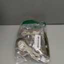 GAMUDA Small Pet Harness Collar and Leash Set, Step in No Chock No Pull Linen Fabric Soft Mesh Dog Vest Harnesses Reflective for Dogs Puppy Cats Kitten Rabbit (Brown, S)