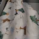 Bedsure White Christmas Throw Blanket - Soft and Warm Sherpa Christmas Reindeer Throw Blankets for Couch, Sofa, Bed, Decoration Gift 50"x60"