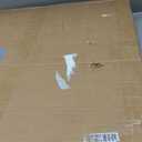 Washer Dryer Countertop with Shelf, 54" x 27" Wooden Laundry Countertop with 2 Hooks & Non-Slip Pads, Washer and Dryer Covers for The Top (Black)