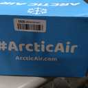 Arctic Air Pure Chill 2.0 Evaporative Air Cooler by Ontel - Powerful, Quiet, Lightweight and Portable Space Cooler with Hydro-Chill Technology For Bedroom, Office, Living Room & More,Blue