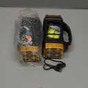 Versatile Solar Flashlight with Dual Charging Modes | 4 Light Modes USB/Solar Powered| Portable Emergency Charger & Outdoor Camping Light (Gold-2pcs)