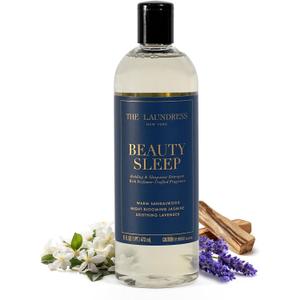 The Laundress Beauty Sleep Luxury Laundry Detergent, Bedding & Sleepwear Concentrated Enzyme Bio-Based Formula, Lavender & Sandalwood Fragrance Blend, Stain Remover, 16 Oz, 15 Loads