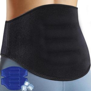Ice Pack for Back Pain Relief with Extension Band Hot & Cold Therapy, 2 Reusable Gel Packs, Leak-Proof Ice Pack Wrap for Lower Back Pain, Sciatica, Herniated Disc, Coccyx Pain