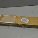 DEZ FURNISHINGS EZ Stick No Drill No Tools Cordless 1" Light Filtering Cellular Shade, 26" W x 48" H, White