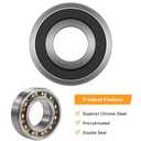 Front Load Washer Tub Bearings and Seal Kit Fit for LG & Kenmore Etc Replacement Part 4036ER2004A 4280FR4048L 4280FR4048E 4036ER4001B