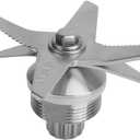 Fdit Stainless Steel Mixing Cutting Blender Blender Blade Knife Spare Parts Fit Blade Cooking Machine Knife Holder Set Suitable For 5200