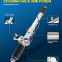 PHILTOP Power Steering Rack and Pinion Compatible with 1995-2004 Tacoma 4WD, 1998-2004 Tacoma Pre Runner, 1998-2004 Tacoma 2.7L, 1996-2002 4Runner, Hydraulic Rack Pinion Replace 97-1697