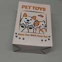 EXPAWLORER Squeaky Dog Birthday Toys - Durable Plush Dog Toy with Crinkle Paper,Chew Toys Soft Fabric for Small, Medium, and Large Dogs to Keep Them Busy,Training Reward, Pink Bear