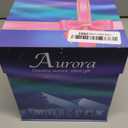 Northern Lights Projector Teen Girl Gifts Trendy Stuff, 18-Color Galaxy Projector for Bedroom Aurora Light Projector for Bedroom, Mood Lighting Ocean Room Lights for Bedroom, Cute Stuff for Teen Girls (White)