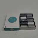 BlesSew Gray Sewing Threads - 10 Large Spools of Polyester Thread for Hand, Quilting & Sewing Machine - Grey Shades Plus Black & White - 1000 Yards Per Spool (Balance)