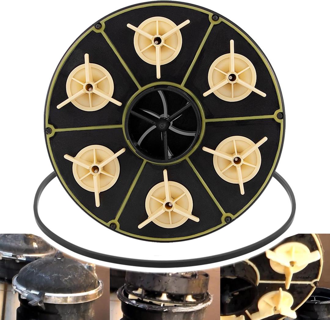 6 Port Module Kit 004-302-4408-00 Replace for Paramount 6-Port Water Valve Module 004302440800, with Valve Shell O-Ring 005-302-0100-00, Compatible with PCC2000 System