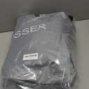 Air Mattress Queen with Built in Pump,18'' Inflatable Mattress 2 Mins Self-Inflation/Deflation,Thicker Blow up Mattress Leak-Proof,Flocked Top Air Bed with Storage Bag for Home, Camping & Guests (Grey)