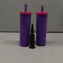 Balloon Pump Hand Held, Inflator Air Pump for Balloons - 2Way Dual Action, 2Pack: Friends can Help - Easy to Use