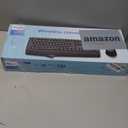 PHILIPS Wireless Keyboard and Mouse Combo-Ergonomic Keyboard and Mouse Wireless Combo,Plug n' Play,Sleep Mode and 2.4GHz Keyboard for Mac, Windows, Laptop-Black