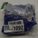 B2prity Women's Ruched Tankini Swimsuits V Neck Wrap Tie Back Two Pieces Swimwear Tummy Control Bathing Suit (Peacock Blue) Large