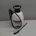 Chapin 16100 1-Gallon Made in USA Garden Pump Sprayer with Ergonomic Handle, Trigger Shut Off, Adjustable Cone Nozzle and in-Tank Filter, for Spraying Weeds, Insects, Fertilizers, Translucent White