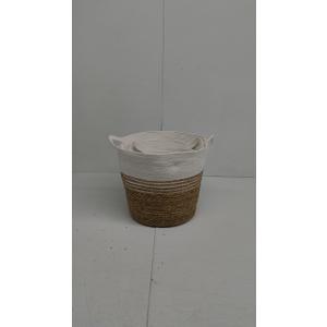 Knitted Baskets Set of 3