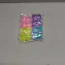 8 Pack Bear Squishy Toys, Glitter Colorful Sensory Stress Balls for Anxiety Relief, Squishy Balls Fidget Toys for Kids Adult, Squeeze Balls Bulk, Party Favors Goodie Bags Stuffer for Boys Girls