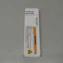 Homemory 3 Pack Flameless Taper Candles, No Remote, Realistic Flickering Battery Operated Candlesticks, White LED Plastic Candle Safe for Weddings, Table Decor, Christmas, and Halloween